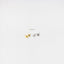 Tiny 3D Diamond Shape Stud, Rhombus Earring, Unisex, Gold, Silver SHEMISLI - SS021