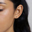Tiny 3D Diamond Shape Stud, Rhombus Earring, Unisex, Gold, Silver SHEMISLI - SS021