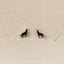 Tiny Wolf Stud Earring, Unisex, Gold, Silver SHEMISLI SS703 Butterfly End, SS704 Screw Ball End (Type A) LR