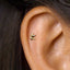Super Tiny Dove Stud Earring, Unisex, Gold, Silver SHEMISLI SS843 Butterfly End, SS844 Screw Ball End (Type A) LR
