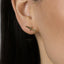 Tiny Dagger Stud Earring, Unisex, Gold, Silver SHEMISLI - SS207 Butterfly End, SS354 Screw Ball End (Type A)