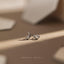 Dainty Moon and Star Studs Earring, Unisex, Gold, Silver SHEMISLI SS637 Butterfly End, SS638 Screw Ball End (Type A) LR