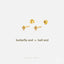 Super Dainty CZ Diamond Shape Stud, Unisex, Gold, Silver SHEMISLI SS498 Butterfly End, SS499 Screw Ball End (Type A)