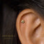 Super Tiny Daisy Flower Stud Earring, Unisex, Gold, Silver SHEMISLI SS639 Butterfly End, SS640 Screw Ball End (Type A)