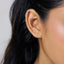 Tiny Bar Stud Earring, Cuboid Rectangle Shape Stud, Unisex, Gold, Silver SHEMISLI - SS010 Butterfly End, SS752 Screw Ball End (Type A)