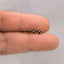 Black CZ Stone Stud, Unisex, Gold, Silver SS224, SS225, SS226, SS227 Butterfly End, SS742, SS743, SS744, SS745 Screw Ball End (Type A)