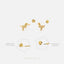 Tiny T-Rex Dinosaur Studs, Tyrannosaurus Earring, Unisex, Gold, Silver SHEMISLI - SS153 Butterfly End, SS454 Screw Ball End (Type A) LR