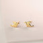 Tiny Flying Dragon Stud Earring, Unisex, Gold, Silver SHEMISLI SS829 Butterfly End, SS830 Screw Ball End (Type A) LR