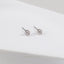 Tiny Button Stud Earring, Unisex, Gold, Silver SHEMISLI SS873 Butterfly End, SS874 Screw Ball End (Type A)