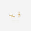 Tiny Dagger Stud Earring, Unisex, Gold, Silver SHEMISLI - SS207 Butterfly End, SS354 Screw Ball End (Type A)