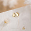 Tiny Penguin Stud Earring, Unisex, Gold, Silver SHEMISLI SS677 Butterfly End, SS678 Screw Ball End (Type A) LR