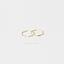 Ultra Light Hexagon Hoop Earring, Thin Hex Hoops, Unisex, Gold, Silver SHEMISLI SH210