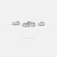 Thick Hoop Earring, Huggies, Unisex, Gold, Silver SHEMISLI - SH326, SH327, SH328, SH329