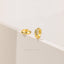 Thick Hoop Earring, Huggies, Unisex, Gold, Silver SHEMISLI - SH326, SH327, SH328, SH329