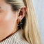 Simple Round Hoop Earring, Huggies, Unisex, Gold, Silver SHEMISLI - SH001, SH588, SH590, SH009