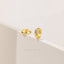 Thick Hoop Earring, Huggies, Unisex, Gold, Silver SHEMISLI - SH326, SH327, SH328, SH329