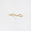 CZ Drop Hoop Earring, Huggies, Unisex, Gold, Silver SHEMISLI SH067, SH338, SH339, SH340, SH341