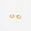 Pentagon Hoop Earring, Unisex, Gold, Silver SHEMISLI SH263