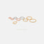Thin Sparkle Hoops Rings for Ear, Nose, No Hinge Design, 20ga, 4, 5, 6, 7, 8, 9, 10, 12mm, Unisex, Gold Filled, Silver SH604 - SH612