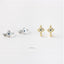 Evil Eye CZ Hoop, Unisex, Gold, Silver SHEMISLI SH089