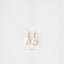 Baroque Pearl Drop Hoop Earring, Huggies, Unisex, Gold, Silver SHEMISLI - SH123