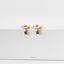 Tiny Star Hoop Earring, Star Drop Huggies, Unisex, Gold, Silver SHEMISLI SH642
