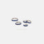Simple Sapphire CZ Hoop Earring, Huggies, Unisex, Gold, Silver SHEMISLI SH376, SH377, SH378, SH379, SH380