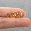 Thin Hoop Ring for Ear Piercings, Hoop With Hinge, 6, 7, 8, 9, 10, 12mm, Unisex, Gold, Silver SH426, SH427, SH428, SH429, SH430, SH432