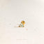 Tiny 3-Petal Opal Flower Threadless Flat Back Lip Labret Stud, 18,16ga, 6-10mm, Unisex, Surgical Steel, SHEMISLI SS546