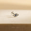 Tiny Evil Eye Threadless Flat Back Lip Labret Stud, 18,16ga, 6-10mm Unisex, Surgical Steel SHEMISLI SS929