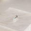 Tiny 3mm Opal Ball Threadless Flat Back Lip Labret Stud, 18,16ga, 6-10mm Unisex, Surgical Steel SHEMISLI SS587