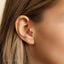 Tiny Teardrop Threadless Flat Back Tragus Stud, 20,18,16ga, 5-10mm Unisex, Surgical Steel SHEMISLI SS851