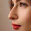 Tiny Teardrop Emerald Threadless Flat Back Nose Stud, 20,18,16ga, 5-10mm Unisex, Surgical Steel SHEMISLI SS595