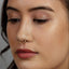 Double Lined Septum Ring, Nose Ring, Hoop Earring, 16ga, 8 or 10mm, Unisex, G23 Titanium SHEMISLI SH406, SH407