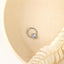 Moon Opal Septum Ring, Nose Ring, Daith Ring, Hinged Clicker Hoop, 16ga 8mm or 10mm, Unisex, Surgical Steel, SHEMISLI SH640, SH641
