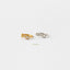CZ Stone Ear Cuff, No Piercing is Needed, earrings no piercing, Unisex, Gold, Silver SHEMISLI SF043