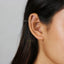 Beaded Hoop Earring, Huggies, Unisex, Gold, Silver SHEMISLI - SH596, SH597, SH598, SH599