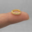 Simple Clear CZ Conch Hoop Earring, White Stone Huggies, Unisex, Gold, Silver SHEMISLI SH043, SH044, SH045