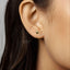 Tiny Star Threader Jackets Earring, Unisex, Gold, Silver SHEMISLI SJ008 NOBKG