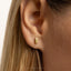 Tiny Black Coffin Threadless Flat Back Earring, 20,18,16ga, 5-10mm Unisex, Surgical Steel SHEMISLI SS1112