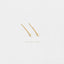 Tiny Moon Ear Threader, Unisex, Gold, Silver SHEMISLI - ST012 NOBKG
