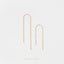 Simple Long Ear Threader, Unisex, Gold, Silver SHEMISLI - ST003, ST004 NOBKG