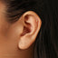 Super Tiny Cute Star and Moon Threadless Flat Back Earrings, 20,18,16ga, 5-10mm Unisex, Surgical Steel SHEMISLI SS903, SS904