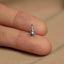 Tiny Hercules Beetle Threadless Flat Back Earring, 20,18,16ga, 5-10mm Unisex, Surgical Steel SHEMISLI SS1071
