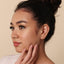 Tiny Open Flower Threadless Flat Back Earring, 20,18,16ga, 5-10mm Unisex, Surgical Steel SHEMISLI SS731