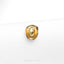 a close up of a button on a white cloth