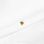 a gold earring on a white background
