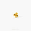 Tiny Shamrock Threadless Flat Back Earring, 20,18,16ga, 5-10mm Unisex, Surgical Steel SHEMISLI SS1094