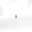 a close up of a pair of earrings on a white cloth