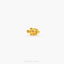 Tiny Puffer Fish Threadless Flat Back Earring, 20,18,16ga, 5-10mm Unisex, Surgical Steel SHEMISLI SS1106